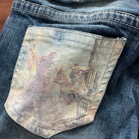 Cowgirl Tuff Co Classic Blue Women's Jeans - Picture 6 of 7